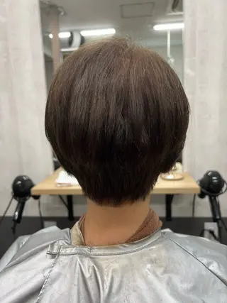 ショート カラー TELA HAIR 幕張本郷店　千尋のヘアスタイル