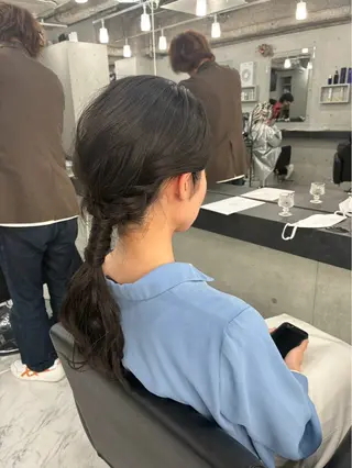 ロング ヘアアレンジ Endearing 🌟銀座のヘアスタイル