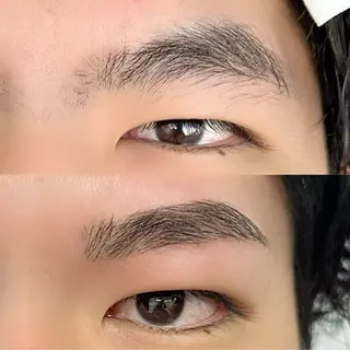 メンズ アイブロウ KAHO🎀店長☽ LEDエクステ◇◆◇のマツエク・マツパデザイン