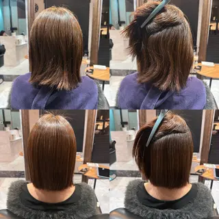 ショート LuanaTOKYO 都築佑汰のヘアスタイル