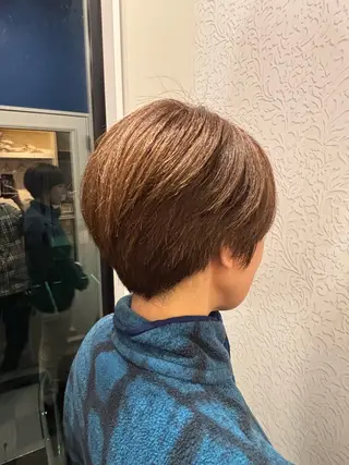 ショート カラー 杉山 晃太のヘアスタイル