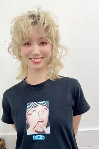 パーマ ミディアム パーマ×ウルフカット koya☆のヘアスタイル