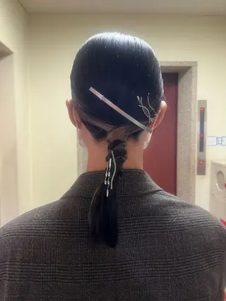 セミロング ヘアアレンジ Topstylist YUKIのヘアスタイル