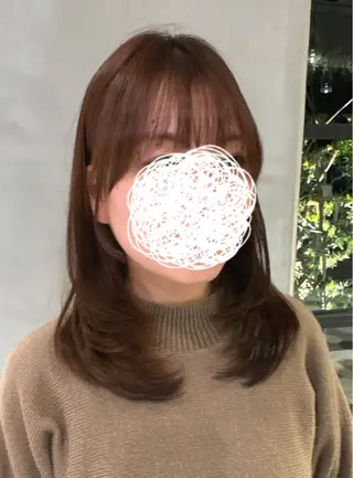 ミディアム liberal所属・🧦 miyu/石橋阪大前のヘアスタイル
