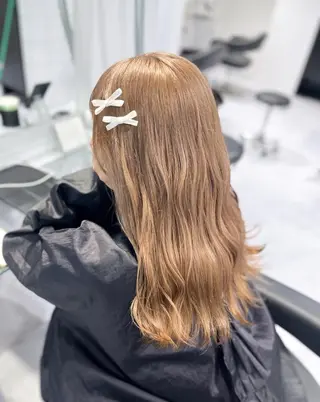 カラー 赤み消し透明感🩶 銀座Ryota🩶のヘアスタイル