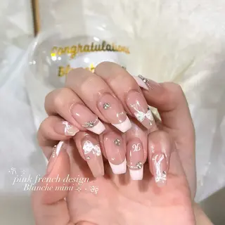 ネイル Blanche mimi.u_aのネイルデザイン