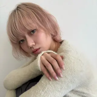 ショート ハイトーン指名No. 1/レイヤー/みさきのヘアスタイル