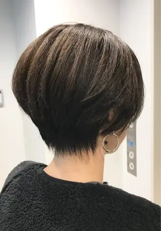 ショート 🌊インナーカラー 🐬櫻井海星のヘアスタイル