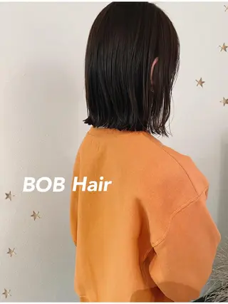 ミディアム カラー 市川 千夏のヘアスタイル