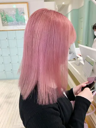 ロング 🍀ケアブリーチ カラー🍀坂井のヘアスタイル