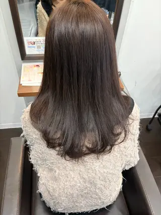 セミロング カラー you 🪼のヘアスタイル