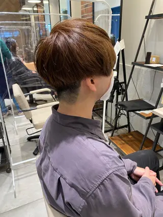 ショート メンズ 長津 健一郎のヘアスタイル