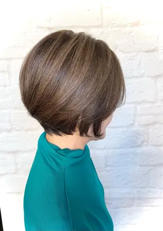 ショート アフィロス所属・五十嵐 舞のヘアスタイル