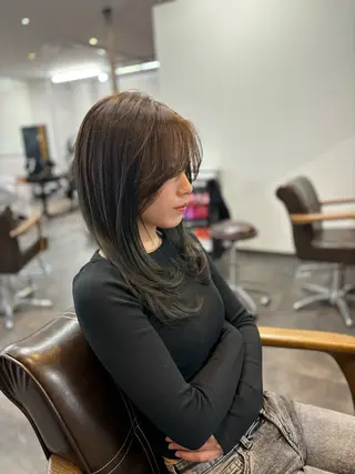 ロング カラー LE Nのヘアスタイル