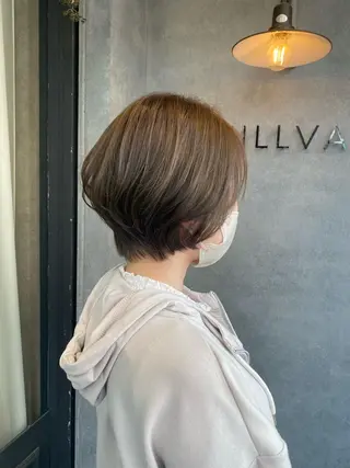 ショート 🫧透明感カラー 🫧 ジルバ清水南海のヘアスタイル