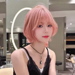 ショート ハイトーン/水素 honoka🌺のヘアスタイル