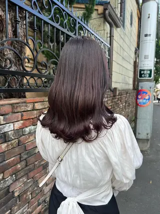 ロング カラー 似合わせヘア🫶🏻 つきいてるみのヘアスタイル