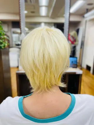 ショート カラー メンズ ふくおか ななのヘアスタイル