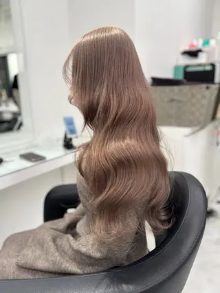 ロング カラー 💖ミルクティー💖 あかり💖のヘアスタイル