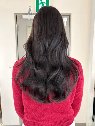 ロング カラー 横浜/レイヤーカット /韓国ヘア/佐藤記正のヘアスタイル