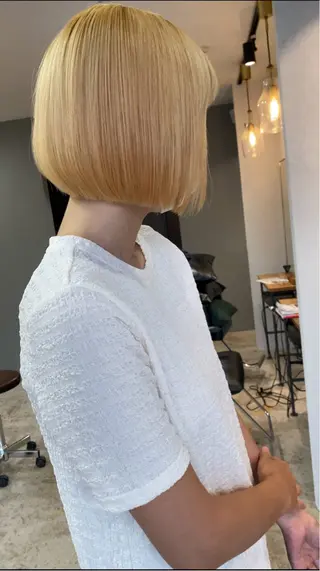 ショート カラー 🍀石川尚之🍀 HELIMのヘアスタイル