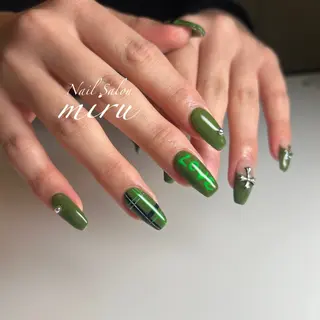 ネイル 恒川 みなみのネイルデザイン