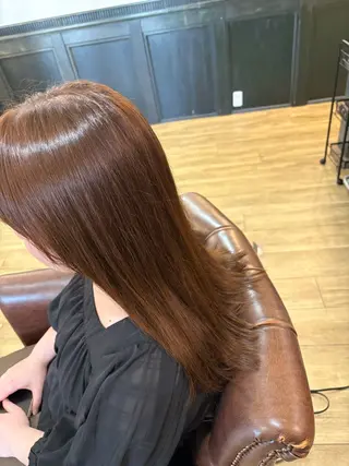 ロング カラー 加藤 幸香のヘアスタイル