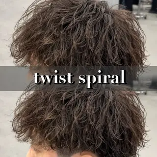 ショート パーマ メンズ 🖤Ayumi🖤 メンズ特化❤️‍🔥のヘアスタイル