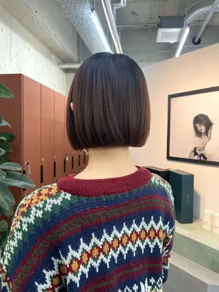 ショート RIN🎀レイヤー/ ボブ/オリーブカラーのヘアスタイル