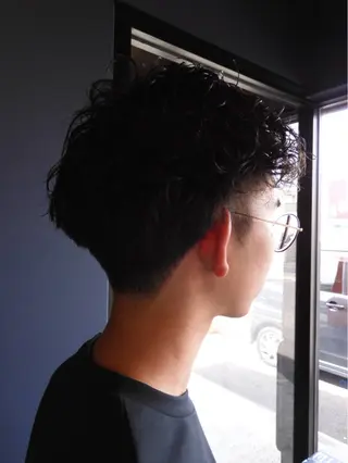 パーマ メンズ add-hair日下 翔太のヘアスタイル