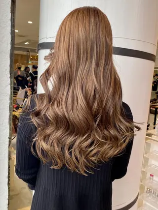 ロング カラー welring hair salonのヘアスタイル