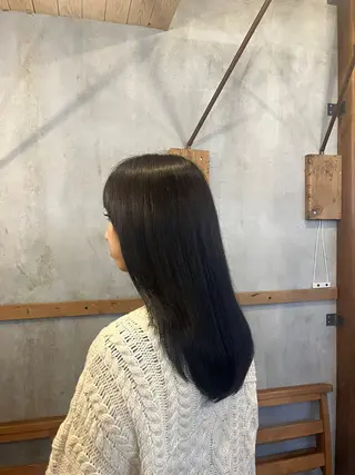 セミロング hairlabo haru🌿ナナハのヘアスタイル