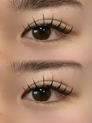 マツエク・マツパ Sareya所属・Sareya MIU🪽のマツエク・マツパデザイン