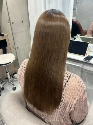 セミロング fee小倉店 Asakaのヘアスタイル