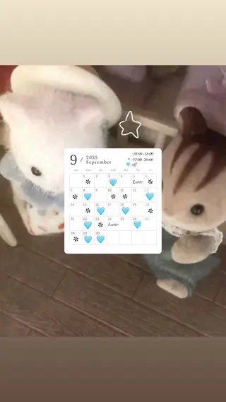 マツエク・マツパ Latte/ shihoのマツエク・マツパデザイン