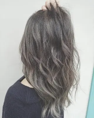 セミロング カラー パーマ ヘアアレンジ 6月オープン♪豊見城 Lodattu✁清水のヘアスタイル