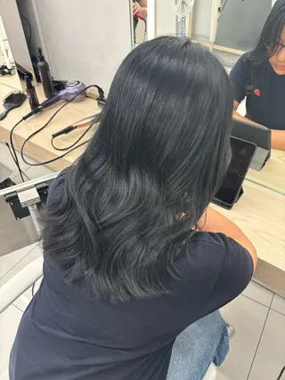 ミディアム 韓国透明感カラー🌀 yuukiのヘアスタイル