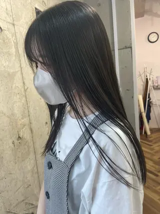 ロング カラー SHOTO ハイトー ン/ブロンドカラーのヘアスタイル