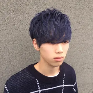 ショート maco 艶感ハイトーン🦋のヘアスタイル