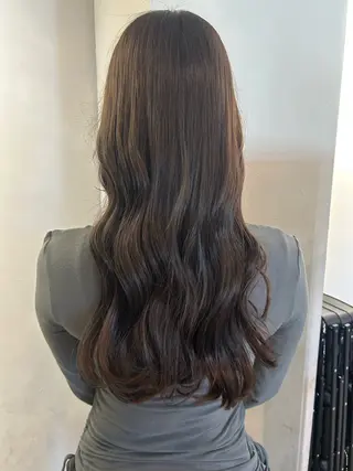 ロング カラー パーマ IT by ALBUM立川のヘアスタイル