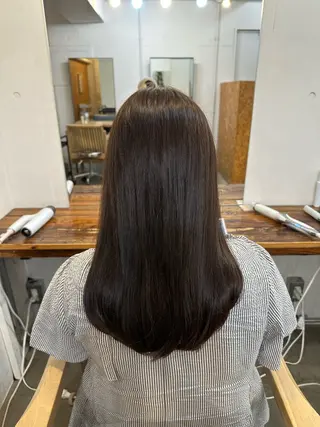 ロング カラー 横浜/メンズ特化/ Farbe/田中颯斗のヘアスタイル