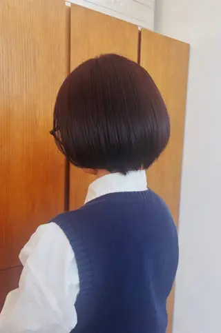 ショート カラー 立川透明感color YUJIのヘアスタイル