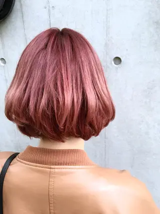 ショート カラー ✨髪質改善縮毛矯正✨ 宇田川修平のヘアスタイル