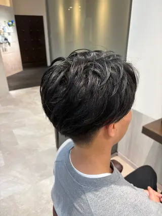 ショート メンズ 木村 柊斗のヘアスタイル