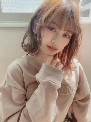 ミディアム カラー 🧡ショートの達人 🧡SHOのヘアスタイル