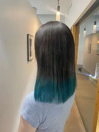 カラー 宇野 鈴花のヘアスタイル