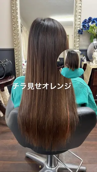 ロング KITTY 立川のネイルデザイン