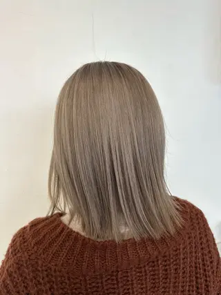 ミディアム 大森 有紗のヘアスタイル