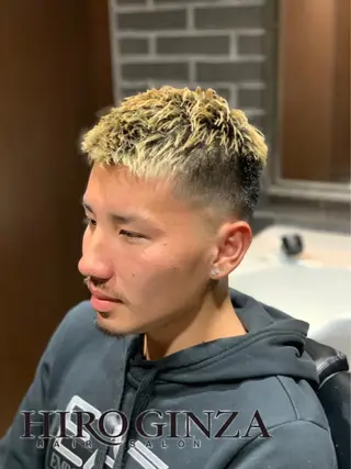 ショート HIRO銀座　三上 東真のヘアスタイル