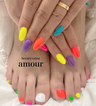 ネイル amour 川崎店のネイルデザイン